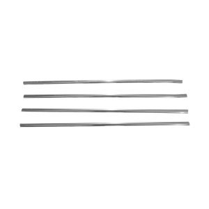 Toyota RAV4 Window Trim - Omac - S.Steel - Gloss Silver - '06-'12